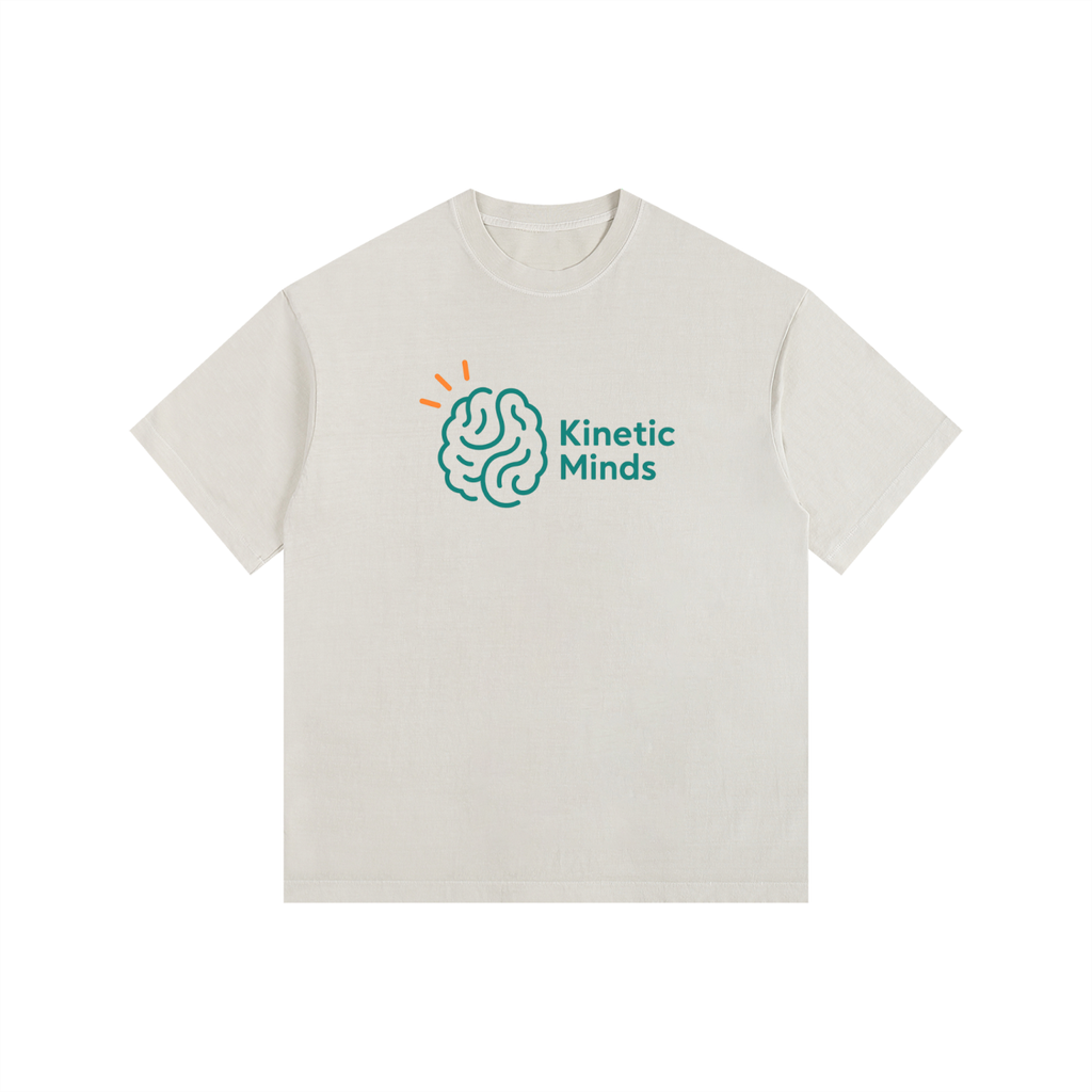 Adult Oversized Cotton Kinetic Minds T-Shirt