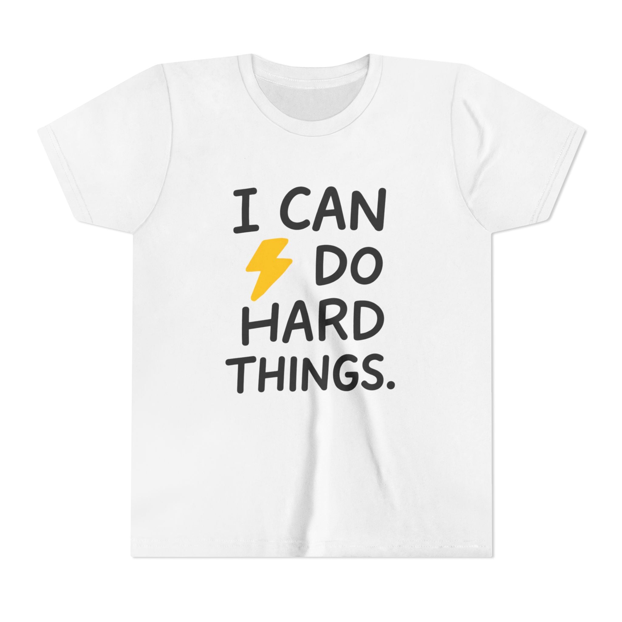 Kinetic Minds Branded - I Can Do Hard Things Youth Tee