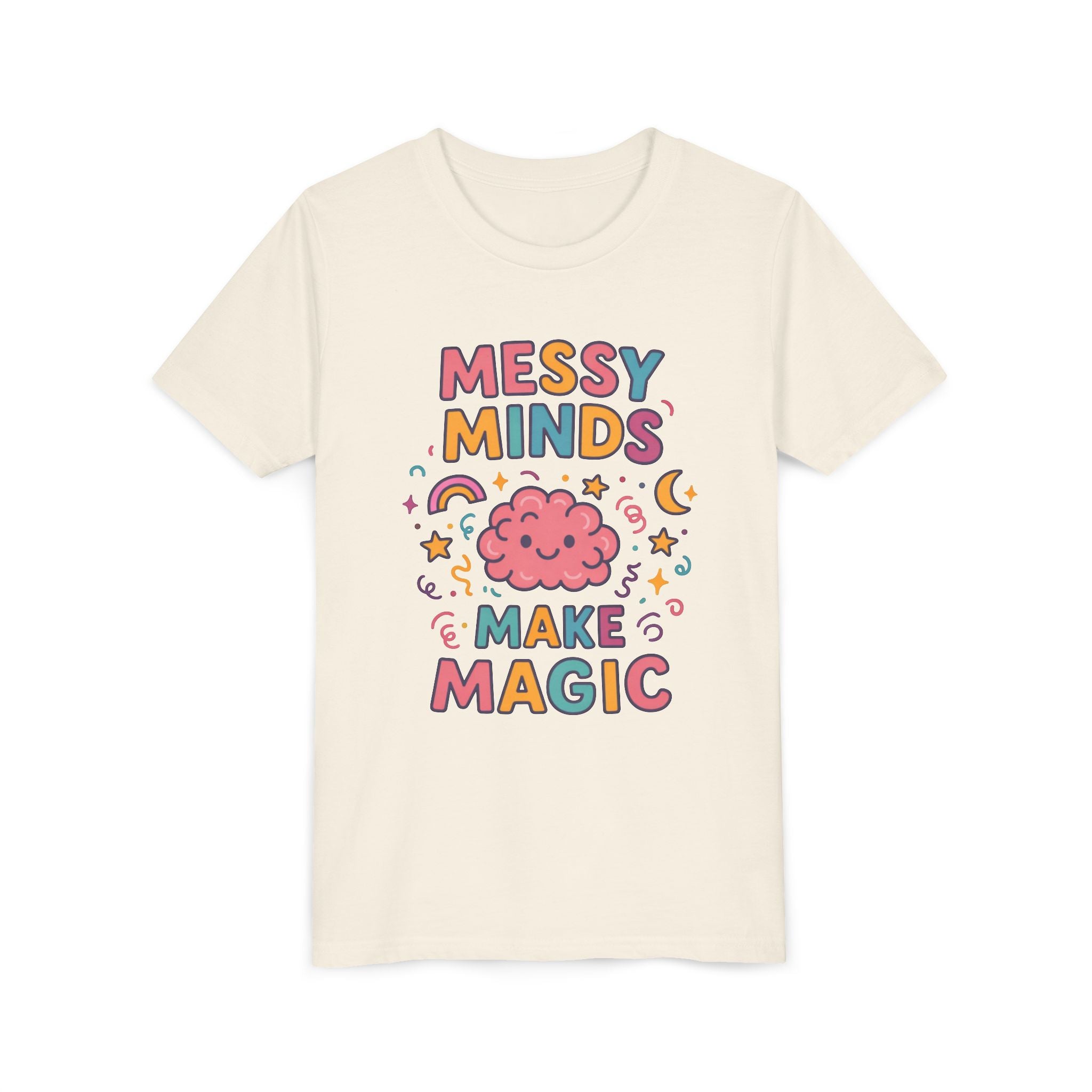 Kinetic Minds Branded - Messy Minds Make Magic Youth Tee