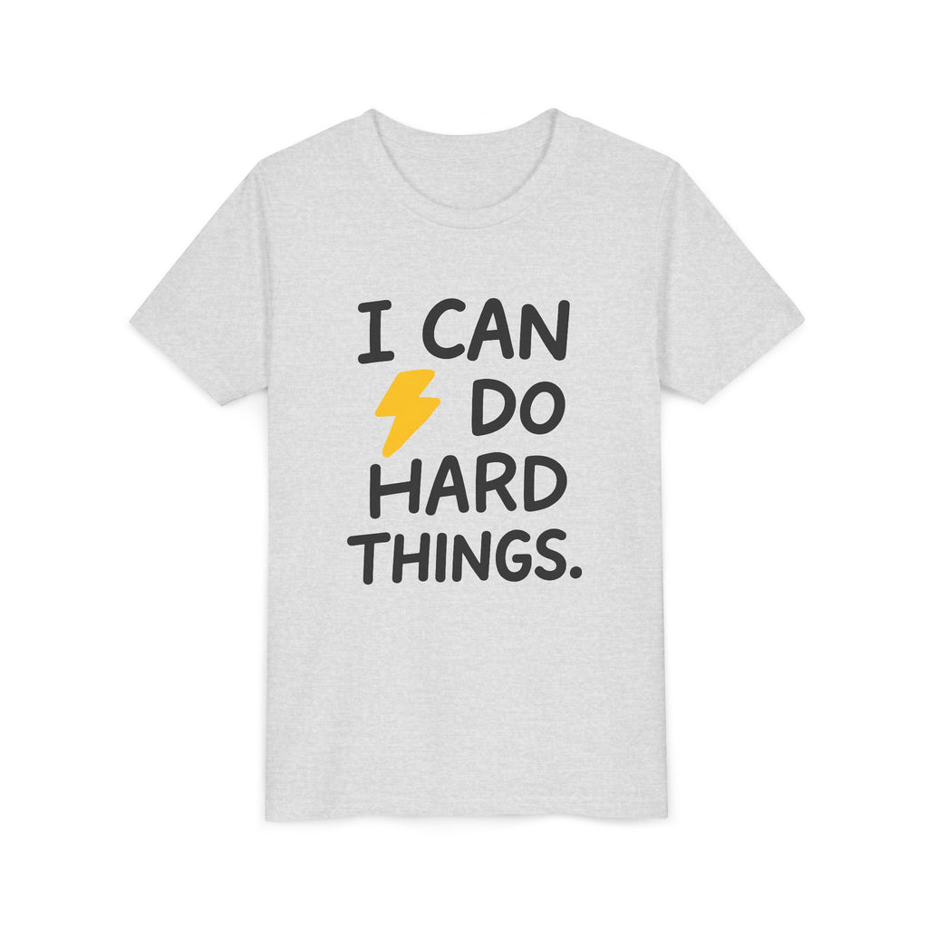 Kinetic Minds Branded - I Can Do Hard Things Youth Tee